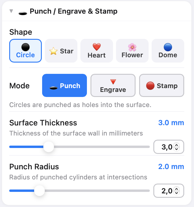 punch stamp